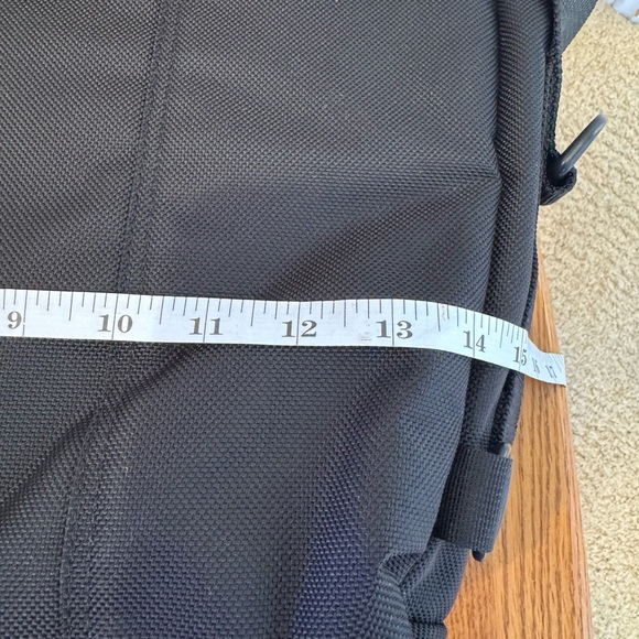 NEW Samsonite Wanber 3 Backpack Turquoise Grey 18โx14โx5.5โ Sling Strap 52โ - Picture 3 of 14